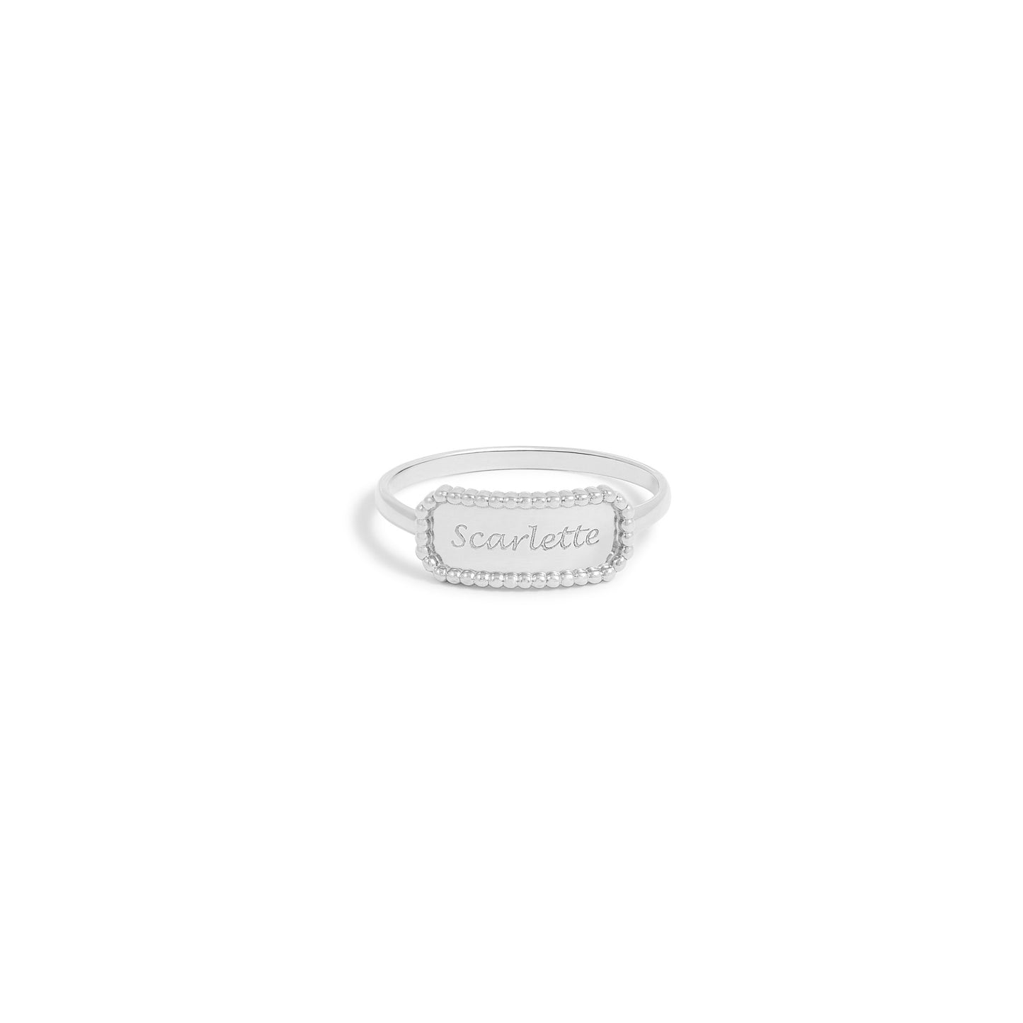 Bague gourmette - Or 18 carats