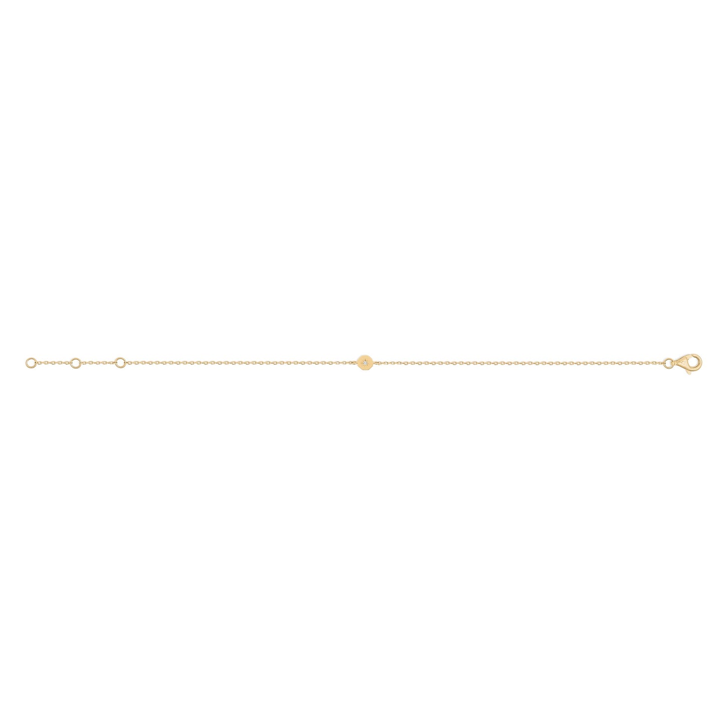 Bracelet Éternité - Or 18 carats et diamant