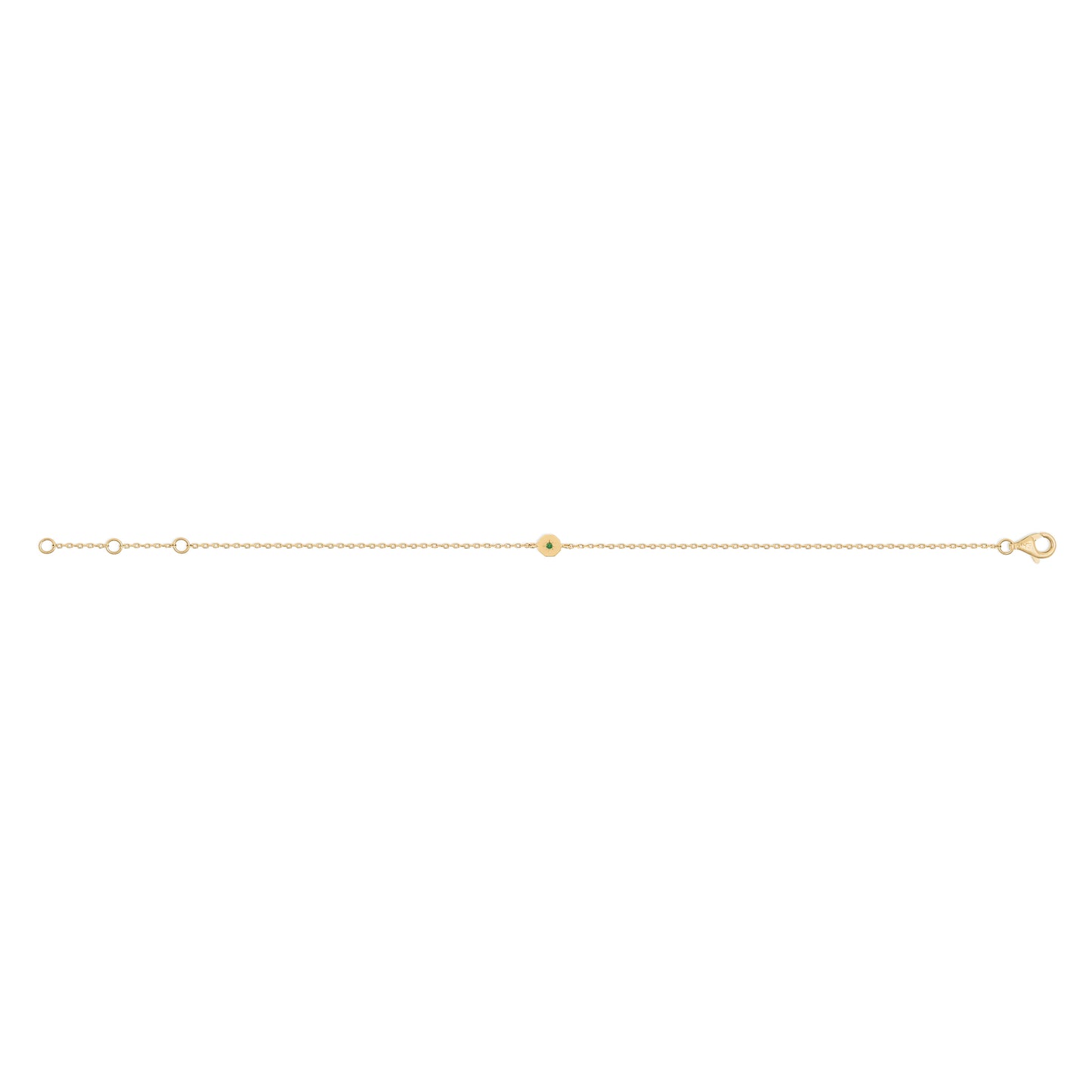 Bracelet Éternité - Émeraude