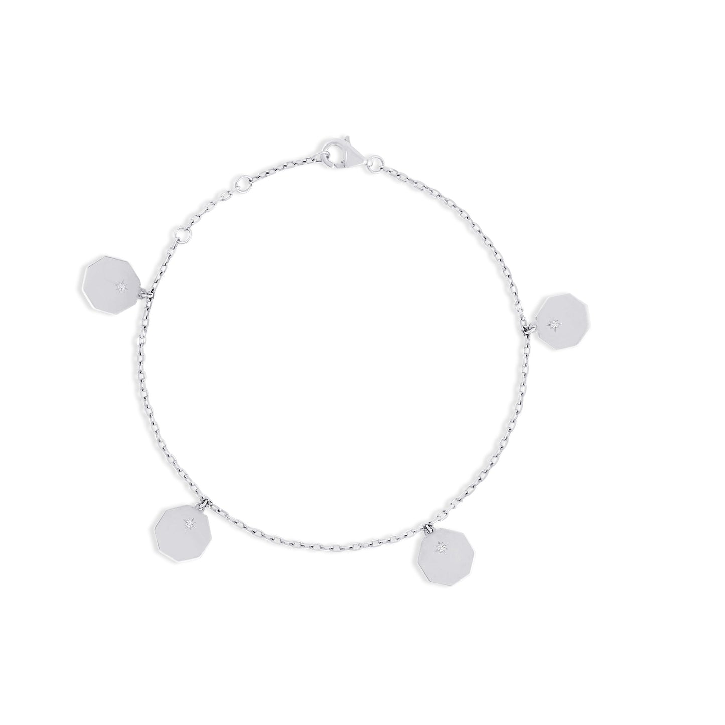 Bracelet Pampilles Mini Éternité - Or 18 carats et diamants