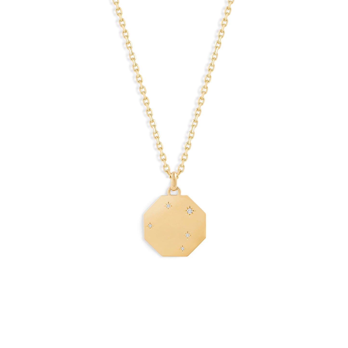 Médaille Constellations - Or rose