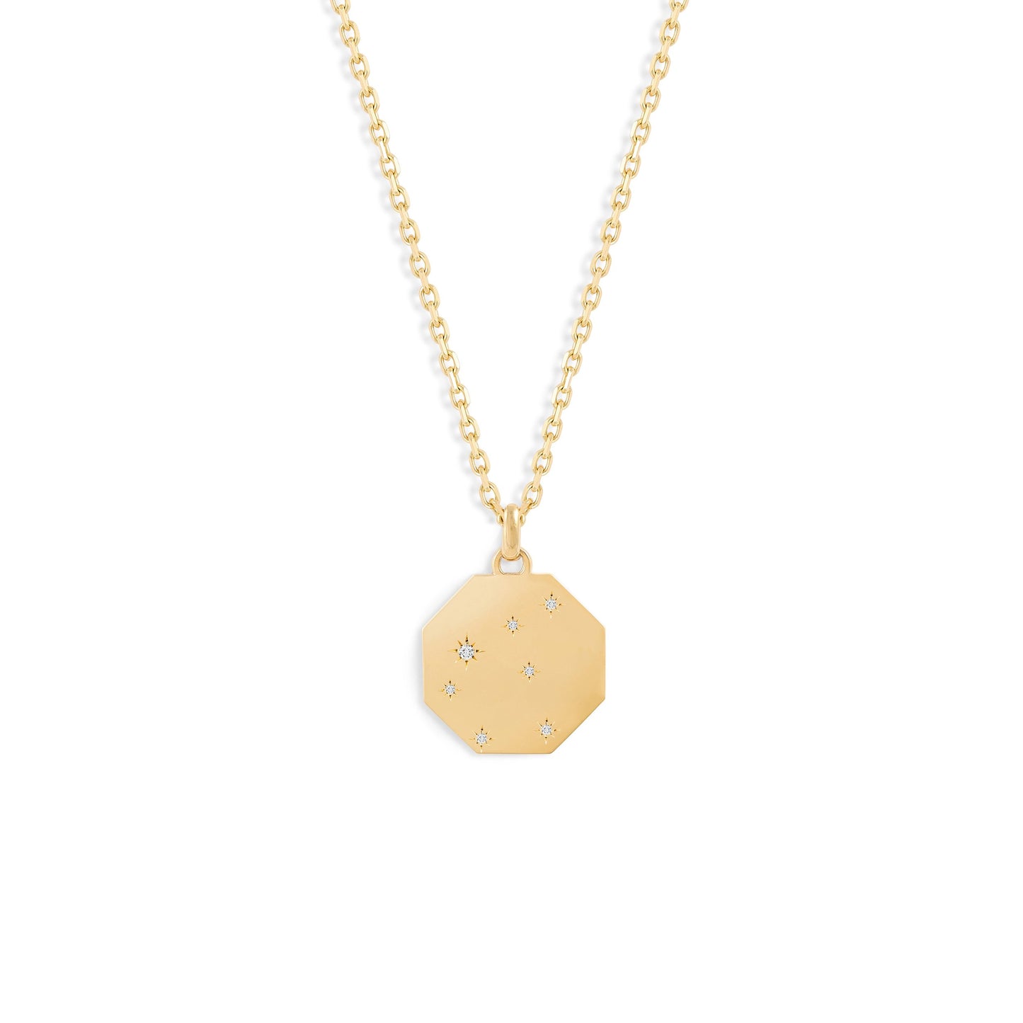 Médaille Constellations - Or rose