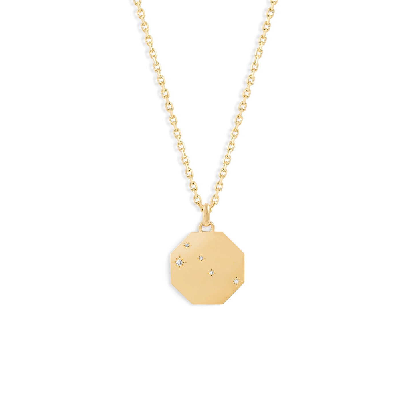 Médaille Constellations - Or rose