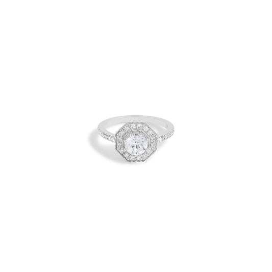 Bague Galina - Or gris