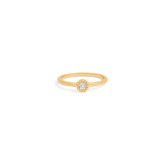 Bague Marguerite - Or jaune