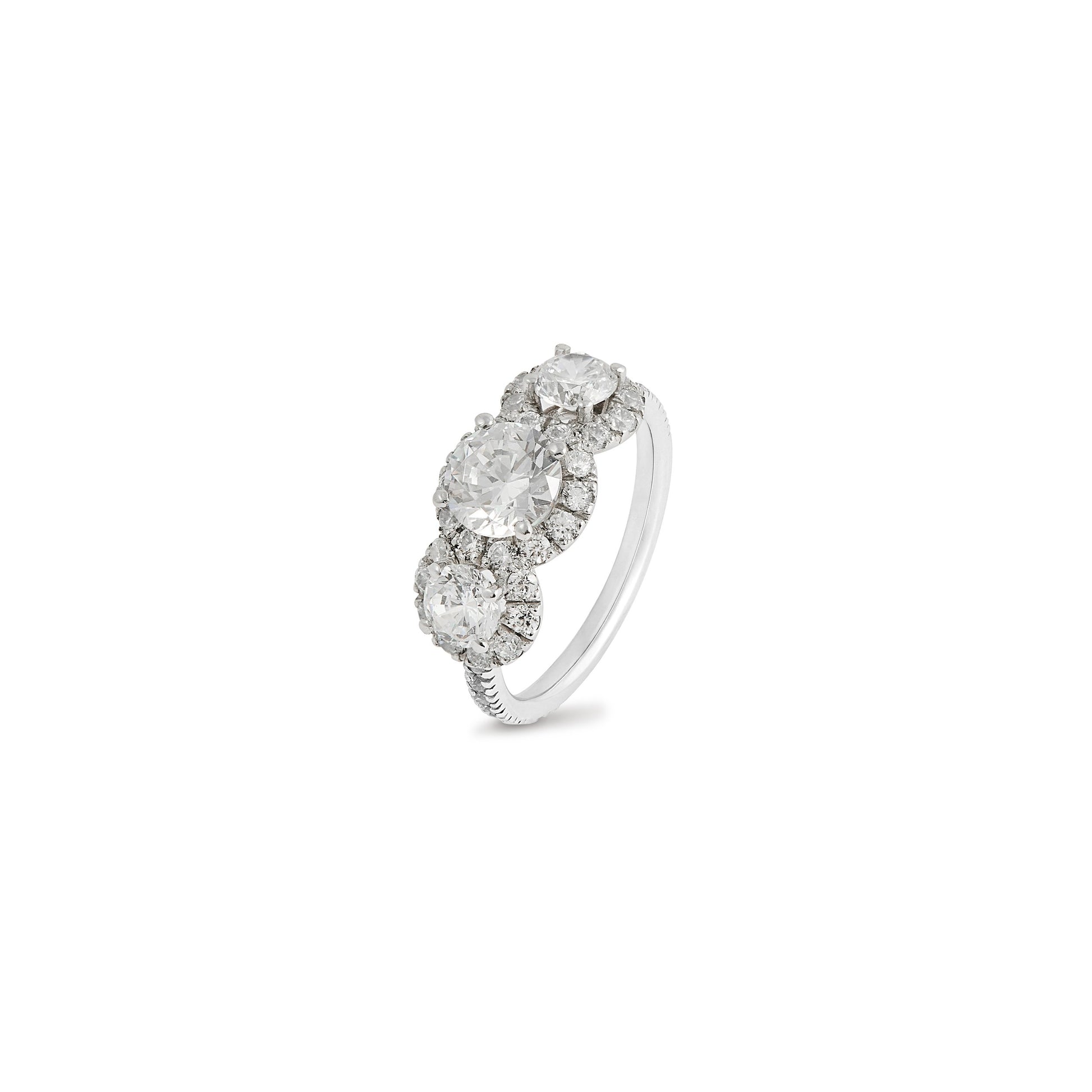 Bague trilogie Orion - Or 18 carats et diamants