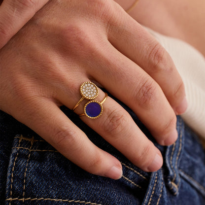 Bague Nuances Diamants - Or 18 carats et diamants