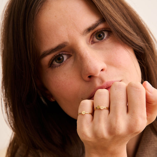 Bague Éternité - Or blanc
