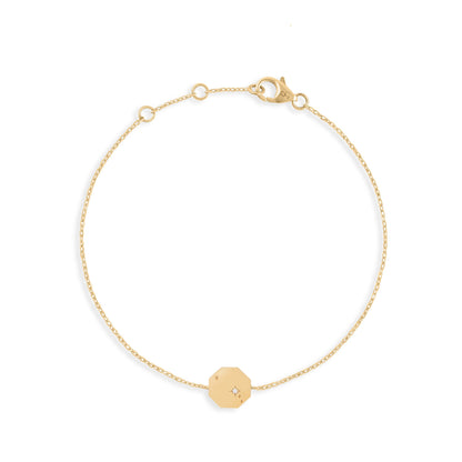 Bracelet Constellations - Or 18 carats et diamant