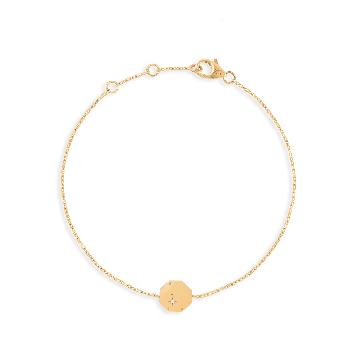 Bracelet Constellations - Or 18 carats et diamant