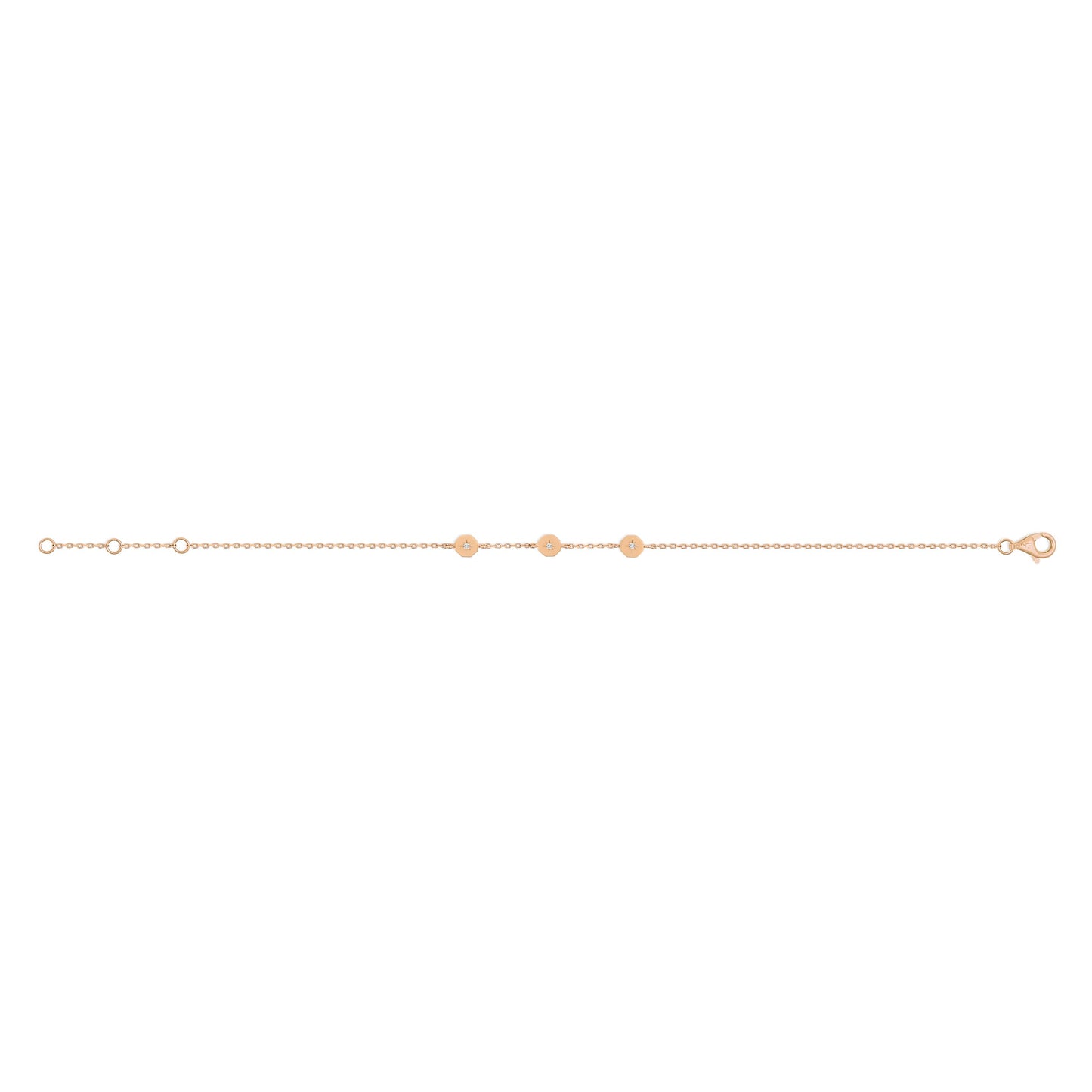 Bracelet Éternité - Or 18 carats et diamant