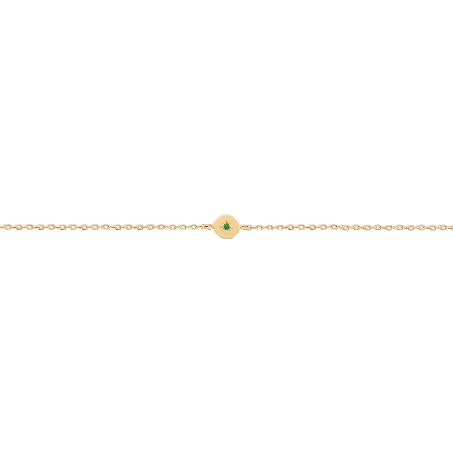 Bracelet Éternité - Émeraude