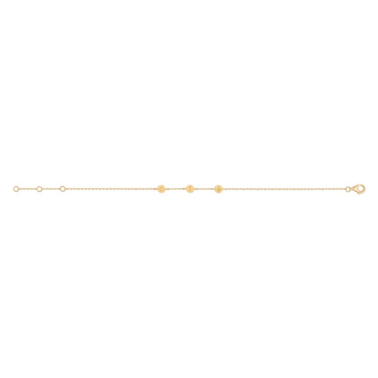 Bracelet Initiale - Or 18 carats