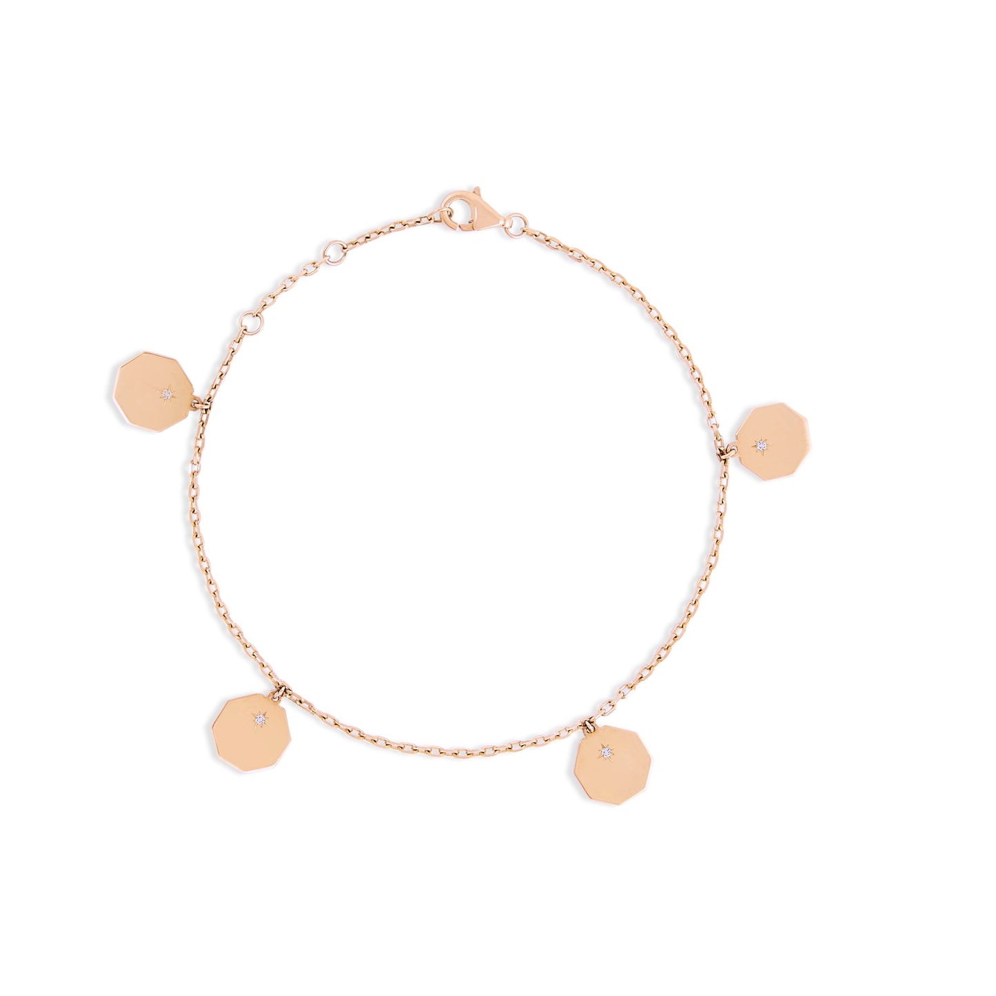 Bracelet Pampilles Mini Éternité - Or 18 carats et diamants