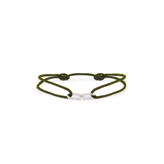 Bracelet cordon Maillons - Or 18 carats