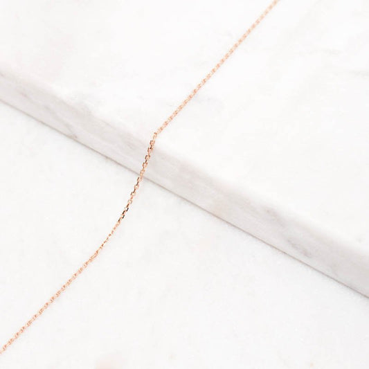 Chaînes Forçat Limée - Or 18 carats