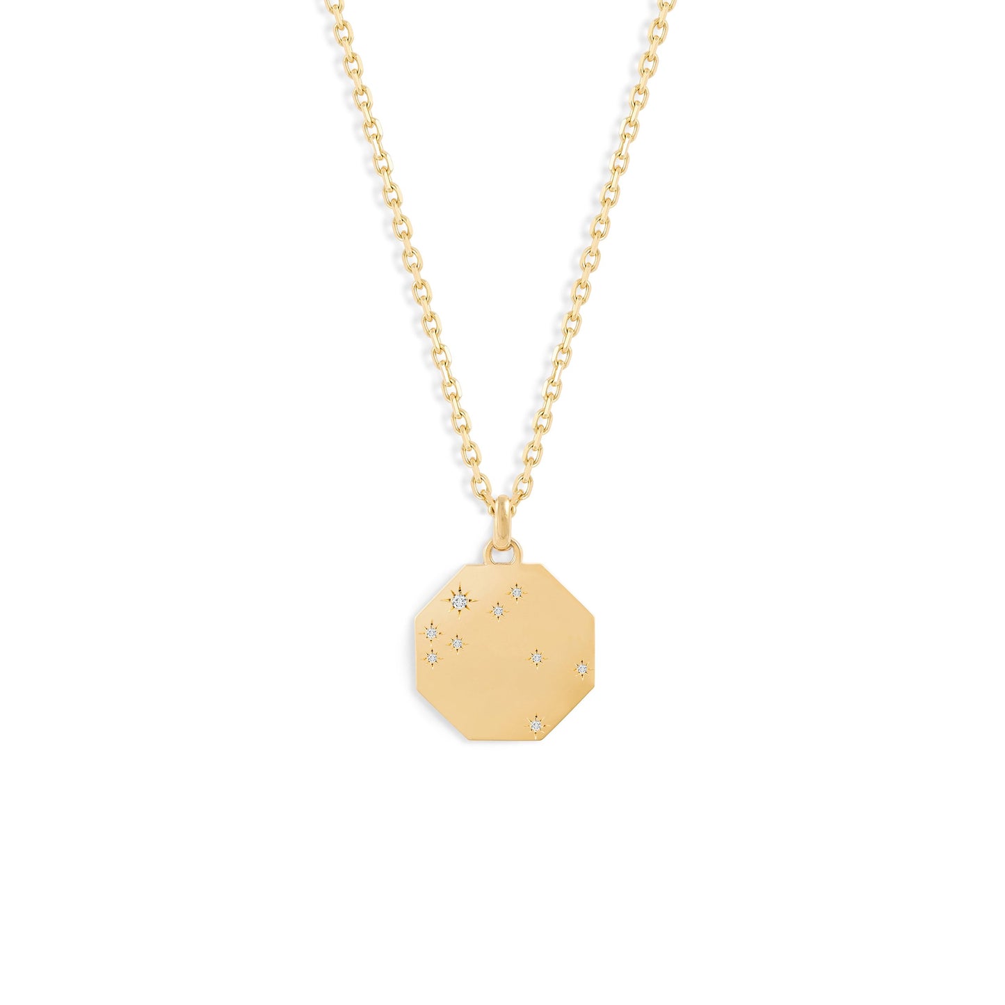 Médaille Constellations - Or rose