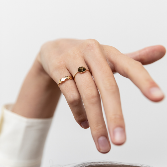 Bague Twist - Or jaune