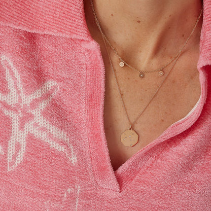 Médaille Constellations - Or rose