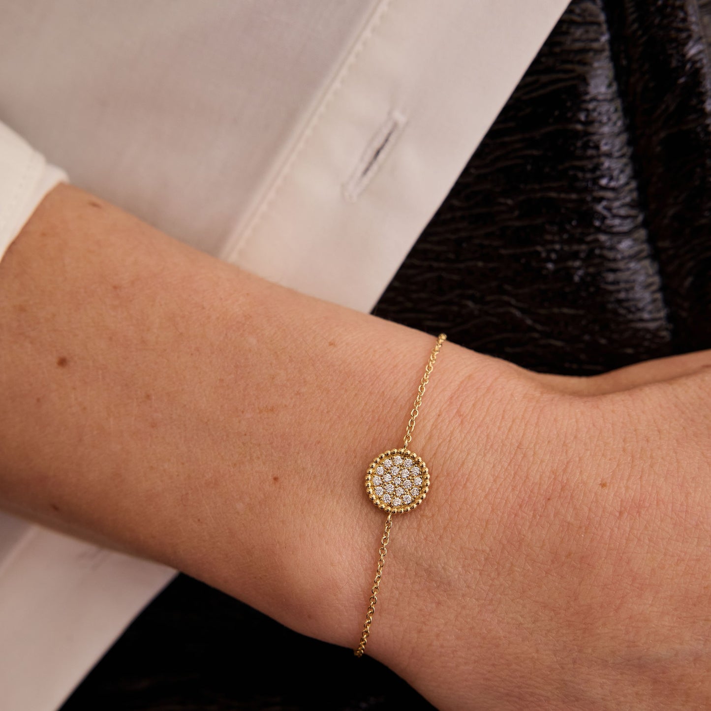 Bracelet Nuances diamant - Or 18 carats