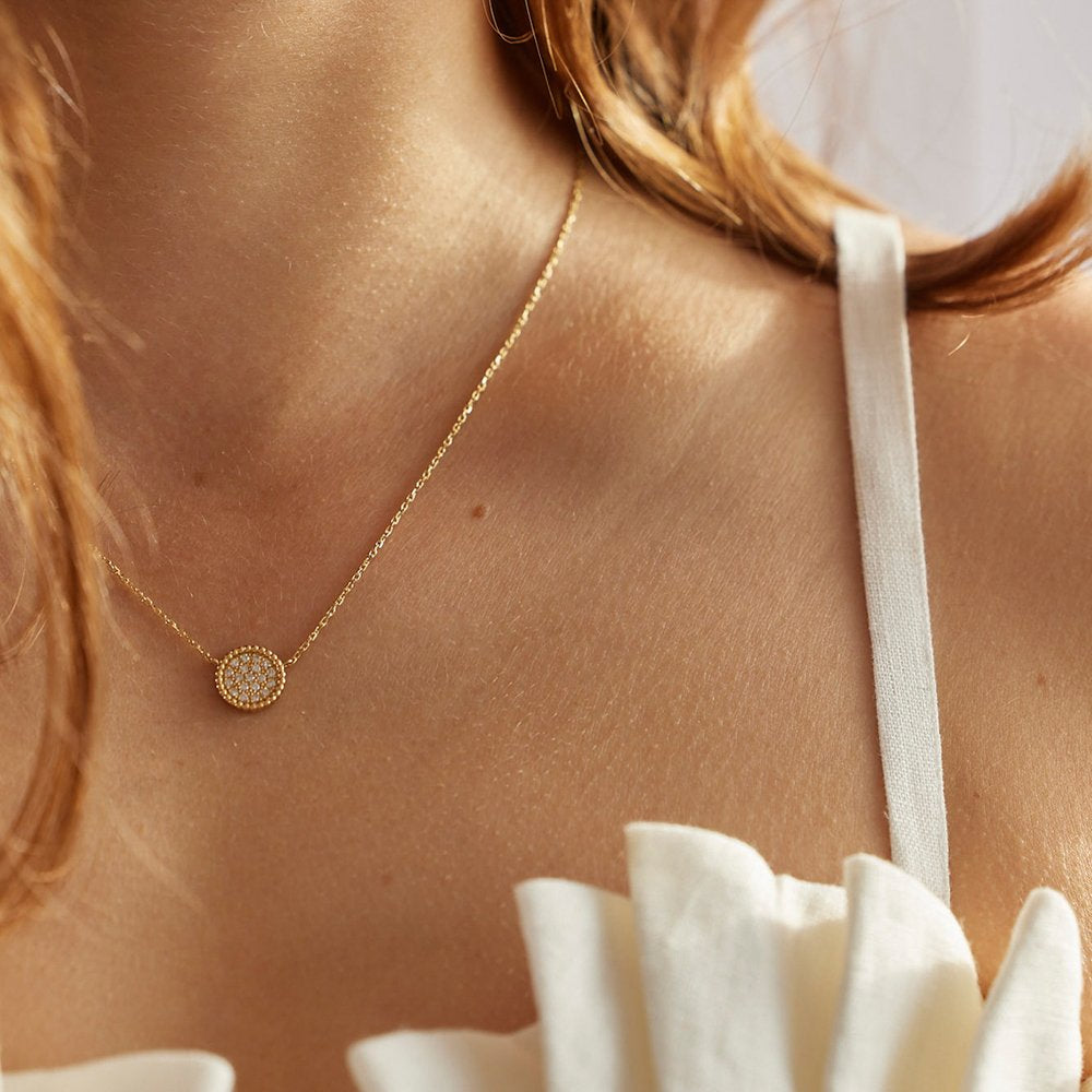 Collier Nuances diamant - Or 18 carats et diamants