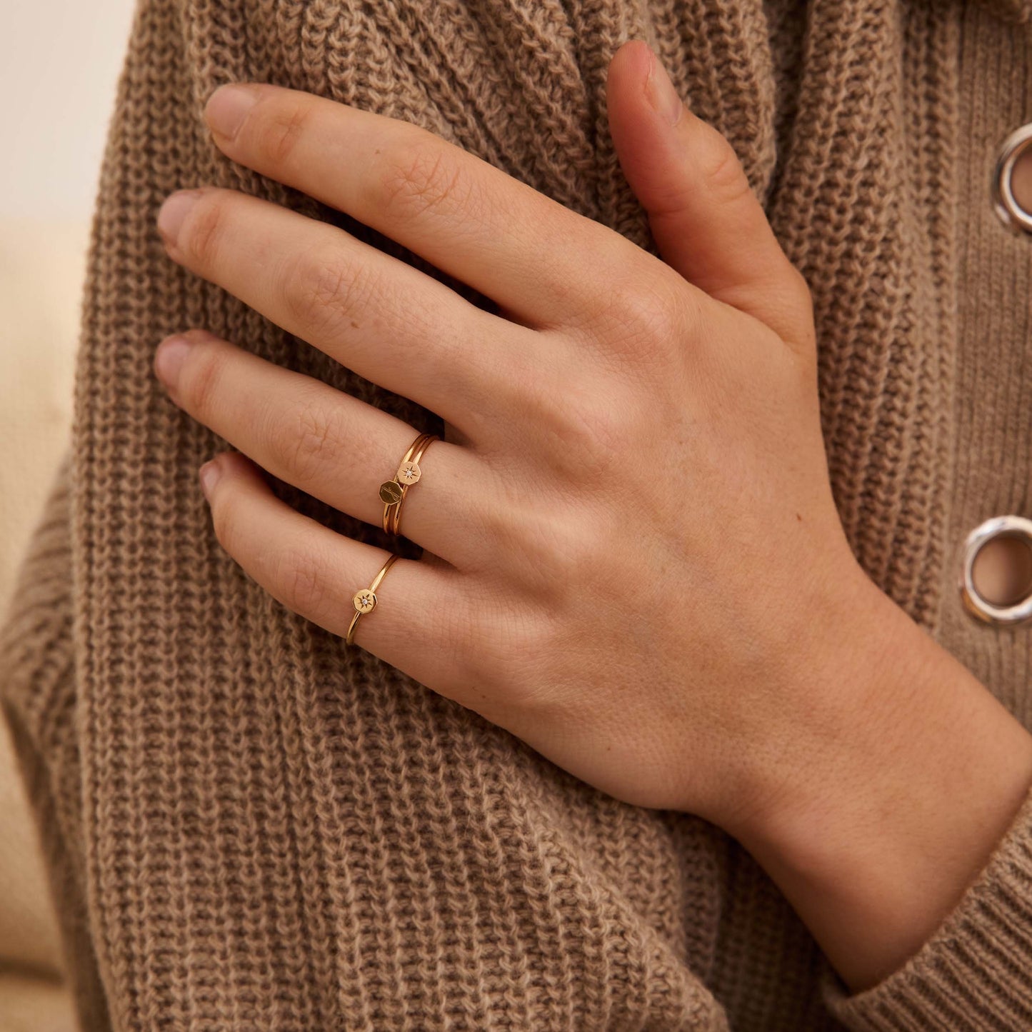 Bague Éternité - Or rose